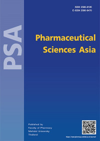 Image of Pharmaceutical Sciences Asia(PSA) Volume 51, Number 4, October-December 2024