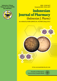 Image of Indonesian Journal of Pharmacy, Volume 29 Issue 3 (2018)