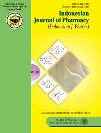 Image of Indonesian Journal of Pharmacy, Volume 30 Issue 1 (2019) January-March