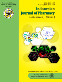 Image of Indonesian Journal of Pharmacy, Volume 30 Issue 2 (2019) April-June