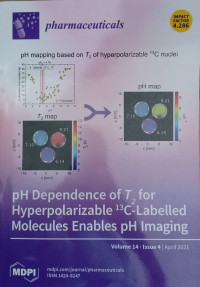 Image of Pharmaceuticals Ph Dependece of T for Hyperpolarizable 13C2-Labelled Molecules pH Imagine Volume 14 Issue 4 (April 2021)