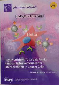 Image of Pharmaceuticals Highly Efficient T2 Cobalt Ferrite Nanoparticles Vectorized for Internalization in Cancer Calls, Volume 14 Issue 2 (February 2021)