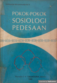 Image of Pokok-pokok Sosiologi Pedesaan