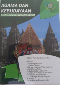 Image of Agama dan Kebudayaan dalam Perspektif Nusantara