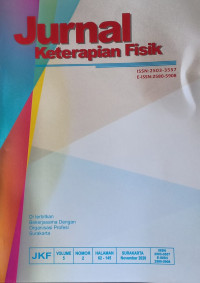 Image of Jurnal Keterapian Fisik, Vol 5, No 2 November 2020