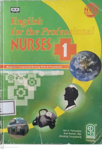 Image of Englis for the Professional Nurses 1