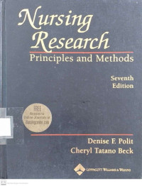 Image of Nursing Research : Principles and Methods