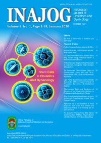 Image of Indonesian Journal of Obstetrics and Gynecology Volume 8 No. 1 January 2020