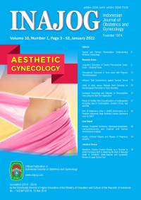 Image of Indonesian Journal of Obstetrics and Gynecology Volume 10 No. 1 January 2022
