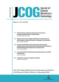 Image of Journal of Clinical Obstetrics & Gynecology Volume 31 No. 3 Nov 2021