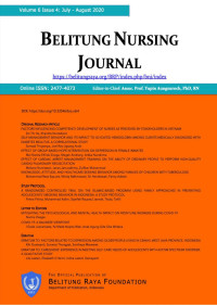 Image of Belitung Nursing JournaL (Vol 6 Issue 4 : July-August 2020)