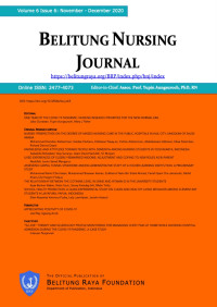Image of Belitung Nursing JournaL (Vol 6 Issue 6 : November-December 2020)