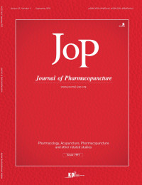 Image of Journal of Pharmacopuncture Volume 25 No. 3 September 30 2022