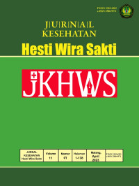Image of Jurnal Kesehatan Hesti Wira Sakti Volume 11 Nomor 1 Tahun 2023