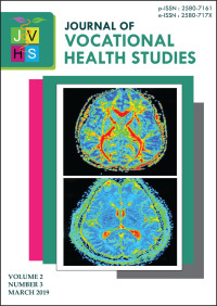 Image of Journal of Vocational Health Studies Volume 2 Number 3 March 2019