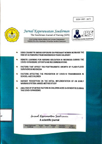Image of Jurnal Keperawatan Soedirman : The Soedirman Journal of Nursing (SJN, Volume 17, Nomor 1, Maret  2022)