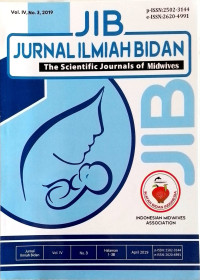 Image of JIB Jurnal Ilmiah Bidan The Scientific Journals of Midwife Vol. 4, No. 3, 2019