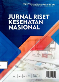 Image of Jurnal Riset Kesehatan Nasional Vol. 7, No. 2 Oktober 2023