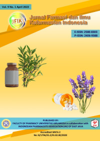 Image of JURNAL FARMASI dan ILMU KEFARMASIAN INDONESIA,VOL.9 NO. 1 2022