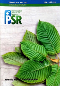 Image of Pharmaceutical Sciences and Research Volume 9 No. 1 April 2022
