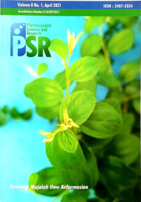 Image of Pharmaceutical Sciences and Research Volume 8 No. 1 April 2021