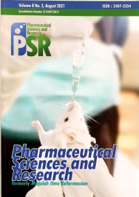 Image of Pharmaceutical Sciences and Research Volume 8 No. 2 August 2021