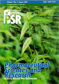 Image of Pharmaceutical Sciences and Research Volume 7 No. 2 August 2020