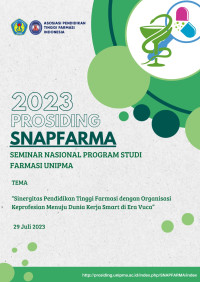 Image of Prosiding SNAPFARMA Seminar Nasional Program Studi Farmasi UNIPMA “Sinergitas Pendidikan Tinggu Farmasi dengan Organisasi Keprofesian Menuju Dunia Kerja Smart di Era Vuca”