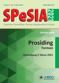Image of SPeSIA : Seminar Penelitian Sivitas Akademika Unisba Gelombang Prosiding Farmasi : 2 Tahun 2021