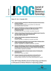 Image of Journal of Clinical Obstetrics & Gynecology Volume 33 No. 4 December 2023