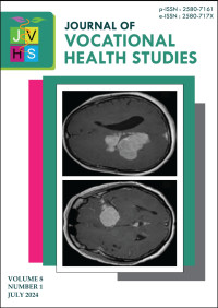 Image of Journal of Vocational Health Studies Volume 8 Number 1 July 2024