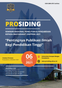 Image of Prosiding Seminar Nasional Penelitian & Pengabdian Kepada Masyarakat (SNPPKM) 2021 “Pentingnya Publikasi Ilmiah Bagi Pendidikan Tinggi”