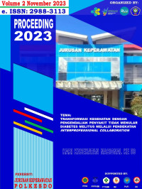 Image of Proceeding “Transformasi Kesehatan dengan Pengendalian Penyakit Tidak Menular Diabetes Melitus Melalui Pendekatan Interprofessional Collaboration”