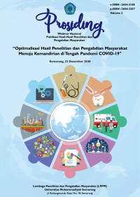 Image of Prosiding Webinar Nasional Publikasi Hasil-Hasil Penelitian dan Pengabdian Masyarakat “Optimalisasi Hasil Penelitian dan Pengabdian Masyarakat Menuju Kemandirian di tengah Pandemi COVID-19”