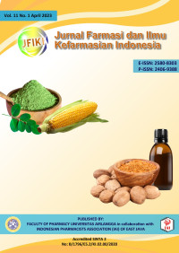 Image of JURNAL FARMASI dan ILMU KEFARMASIAN INDONESIA Volume 11 No 1 2024