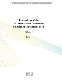 Image of Proceedings of the 9th International Conference on Applied Innovation in IT Volume 9 Issue 1 2021