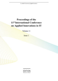 Image of Proceedings of the 11th International Conference on Applied Innovations in IT 2023 Volume 11 Issue 1