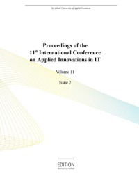 Image of Proceedings of the 11th International Conference on Applied Innovations in IT 2023 Volume 11 Issue 2