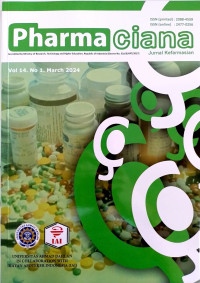 Image of Pharmaciana Volume 10 No. 3 November 2020