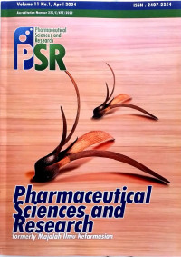 Image of Pharmaceutical Sciences and Research Volume 11 No. 1 April 2024