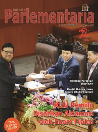 Image of Buletin Parlementaria Nomor 970/I/VIII/2017, Agustus 2017