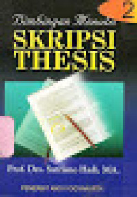 Image of Bimbingan Menulis : Skripsi Thesis