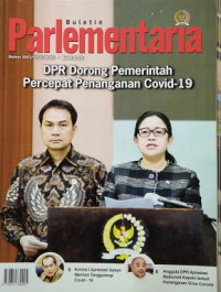 Image of Buletin Parlementaria Nomor 1097/V/III/2020. Maret 2020 : DPR Dorong Pemerintah Percepatan Penanganan Covid-19
