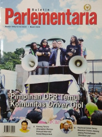 Image of Buletin Parlementaria Nomor 1094/II/III/2020. Maret 2020 : Pimpinan DPR Temui Komunitas Drive Ojol