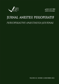 Image of Jurnal Anestesi Perioperatif (Perioperative Anesthesia Journal) Volume 10 Nomor 3 December 2022