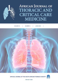 Image of African Journal of Thoracic and Critical Care Medicine Volume 31 No 2 June 2025