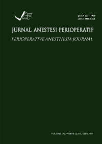 Image of Jurnal Anestesi Perioperatif (Perioperative Anesthesia Journal) Volume 13 Nomor 2 Agustus 2025