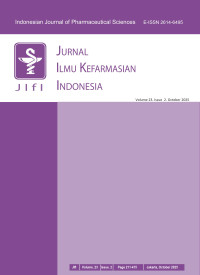Image of JURNAL ILMU KEFARMASIAN INDONESIA (INDONESIAN JOURNAL OF PHARMACEUTICAL SCIENCE), VOL 23. NO 2. Oktober 2025