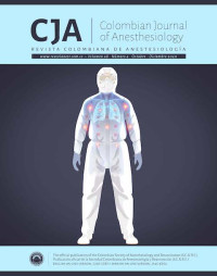 Image of Colombian Journal of Anesthesiology Volume 48 No. 4 Tahun 2020