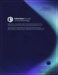 Image of Colombian Journal of Anesthesiology Volume 52 No. 3 Tahun 2024